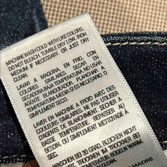 Mother Jeans The Looker in Flowers From The Storm Women's Size 24 - Picture 13 of 15